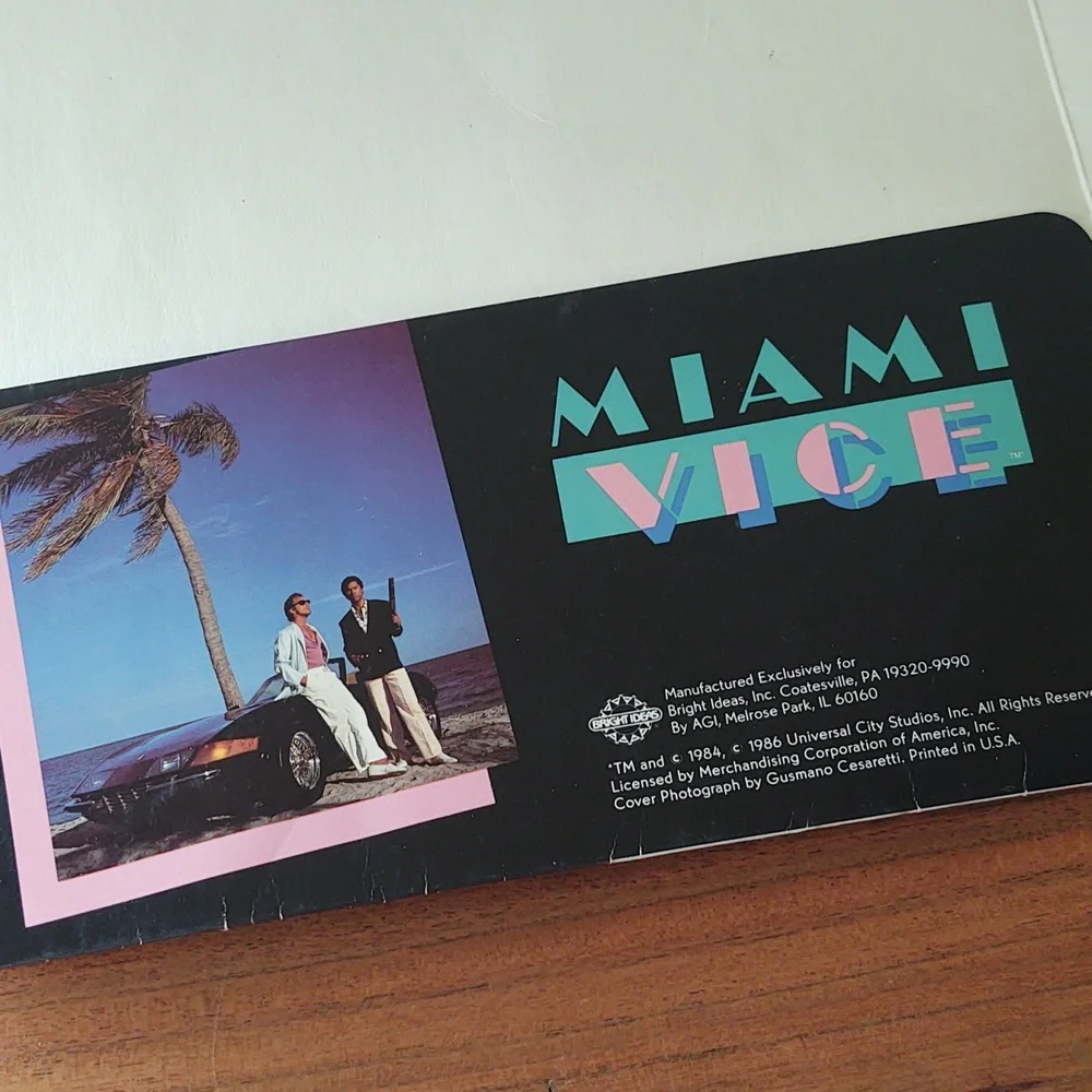 80's Miami Vice Don Johnson / Crockett - Tubbs School Folder by Bright Ideas